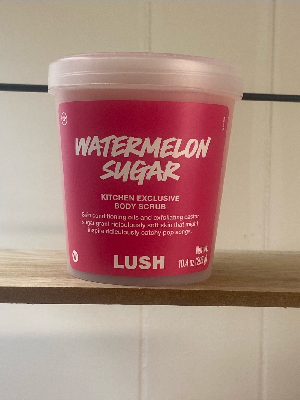 NEW Lush Kitchen Exclusive Watermelon Sugar Body Scrub
